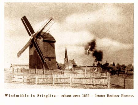 Windmühle in Stiegliz
